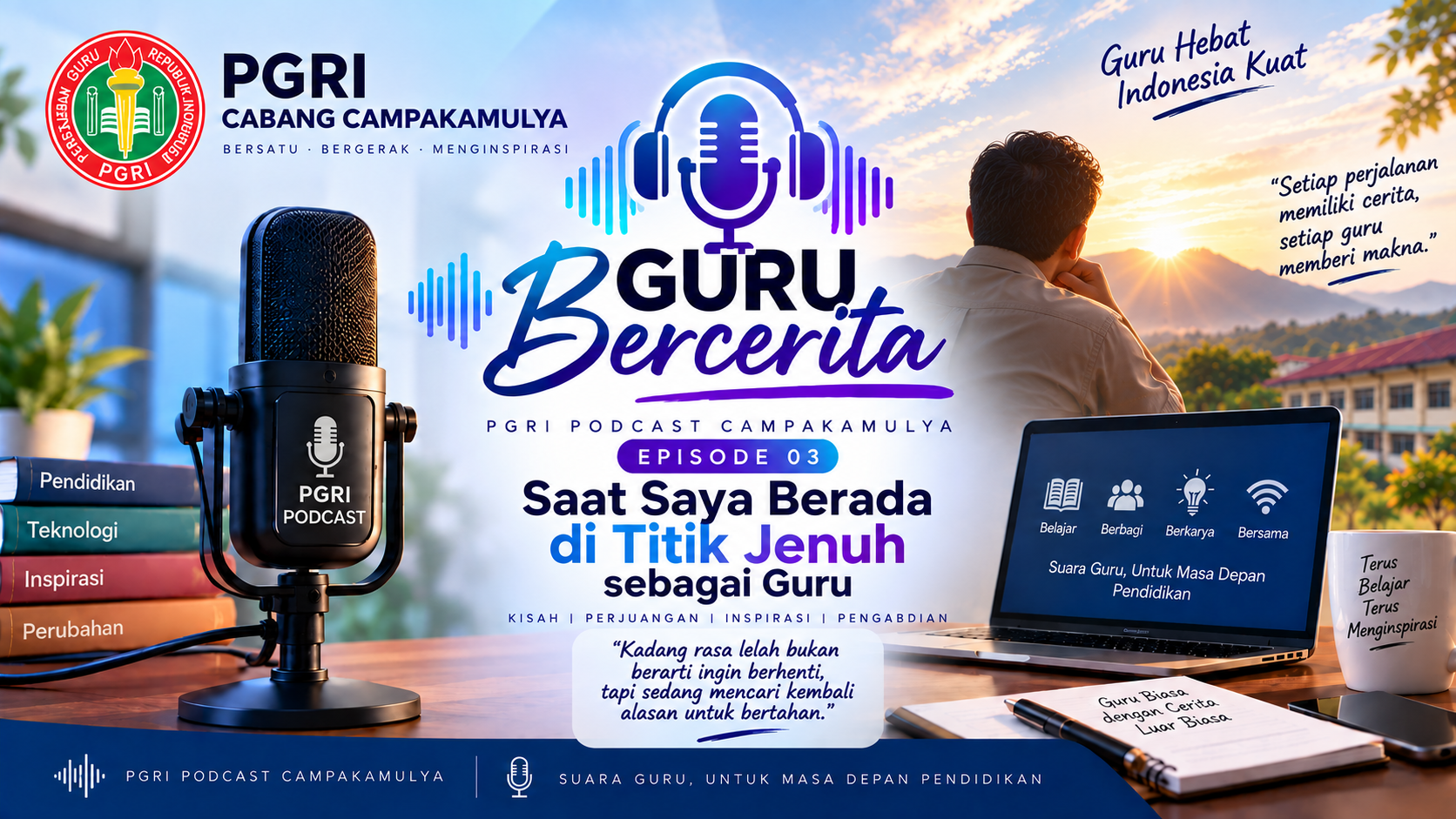 Saat Saya Berada di Titik Jenuh sebagai Guru